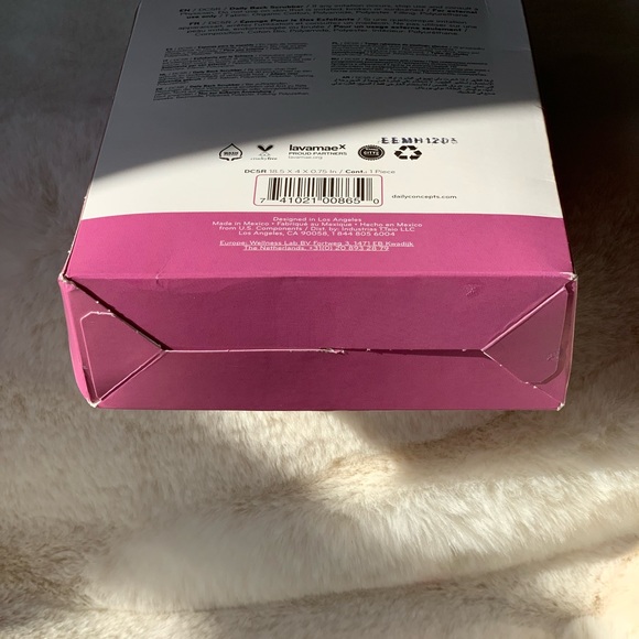 NIB Daily Concepts Organic Daily Back Scrubber. 2 Available! - Picture 3 of 13